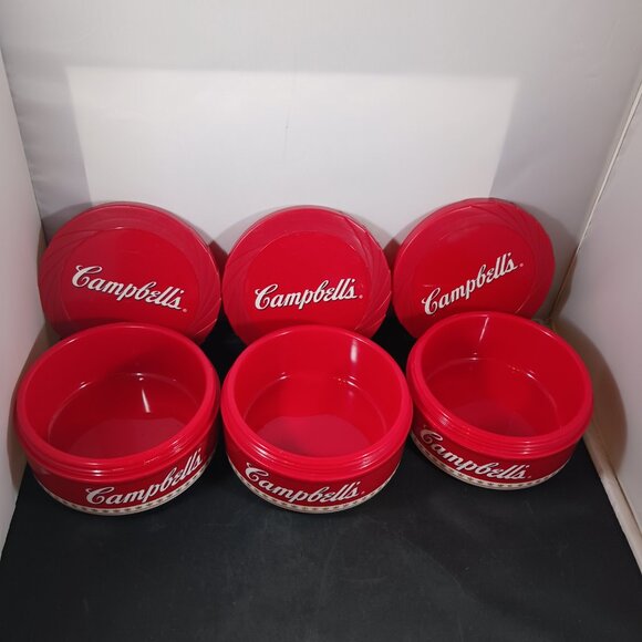 Campbell's 1998 Condensed Soup Can-Tainer Plastic 11oz (5) - Picture 5 of 13